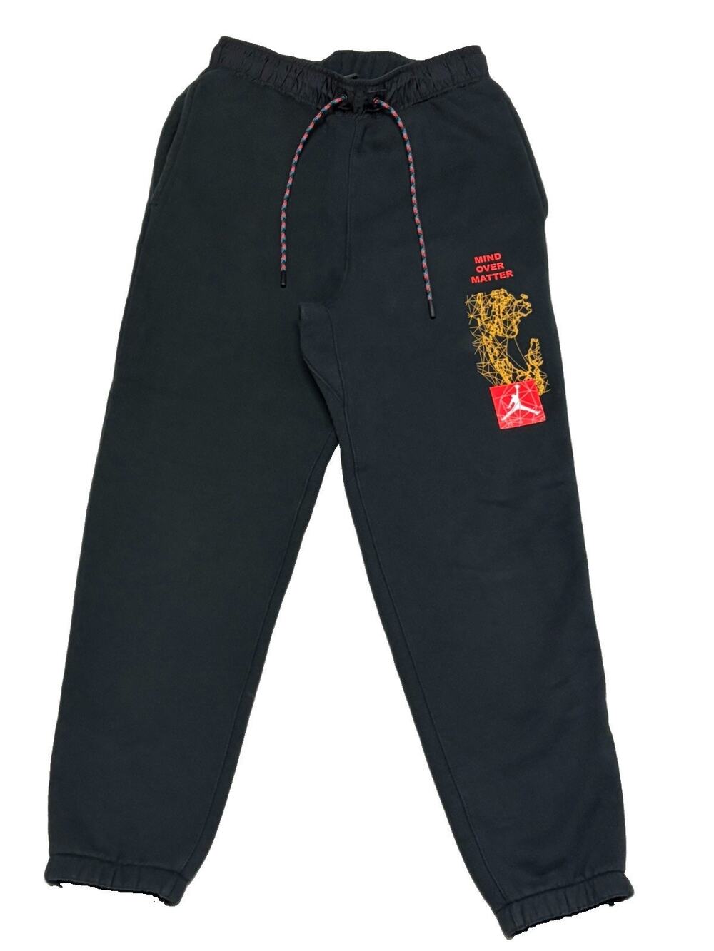 NIKE JORDAN ESSENTIALS MIND OVER MATTER MENS PANTS BLACK SIZE SMALL